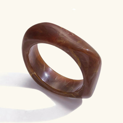 [Topon]Kaitlyn Chunky Acrylic Bangle