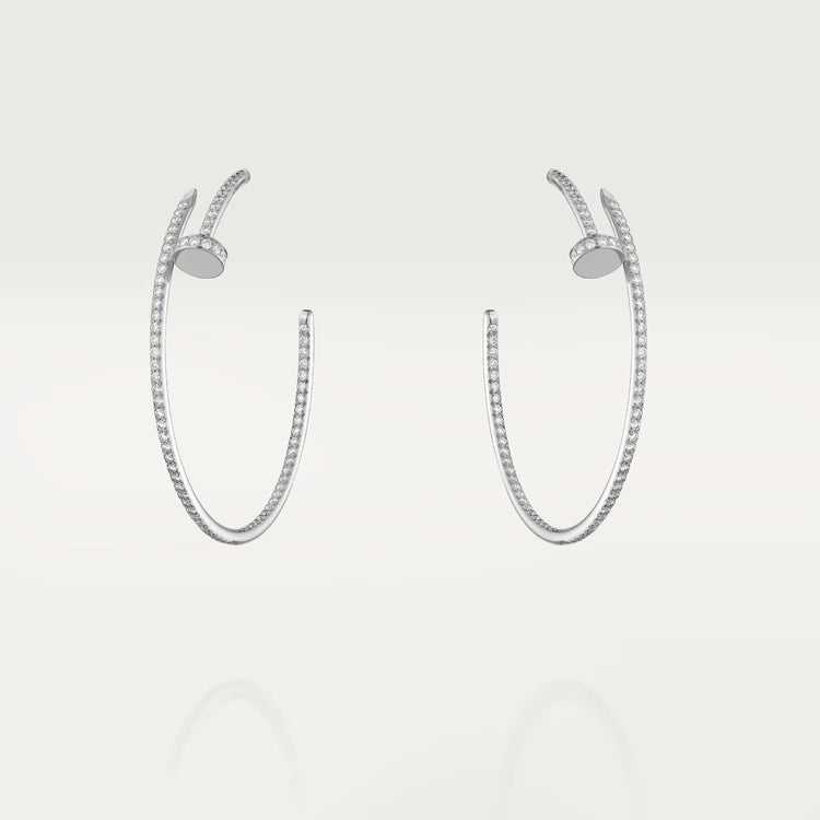 [Topon]JUSTE EARRINGS FULL DIAMONDS 1.8MM