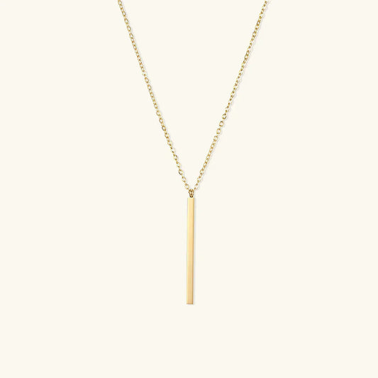 [Topon]Allison Gold Bar Necklace