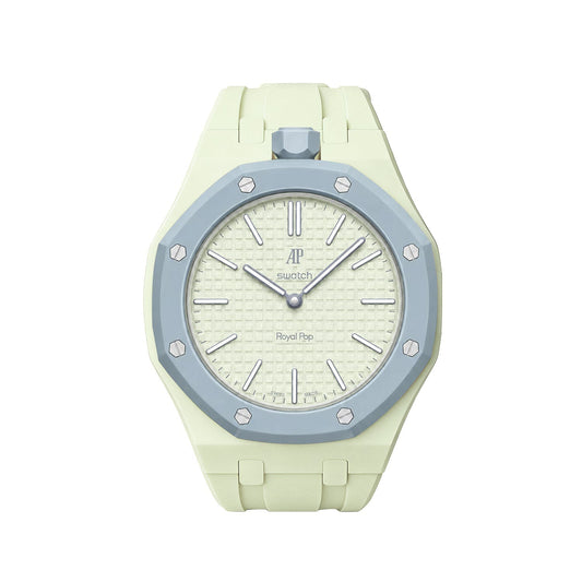 Oak Pop Exclusive Creamy Yellow Silicone Strap