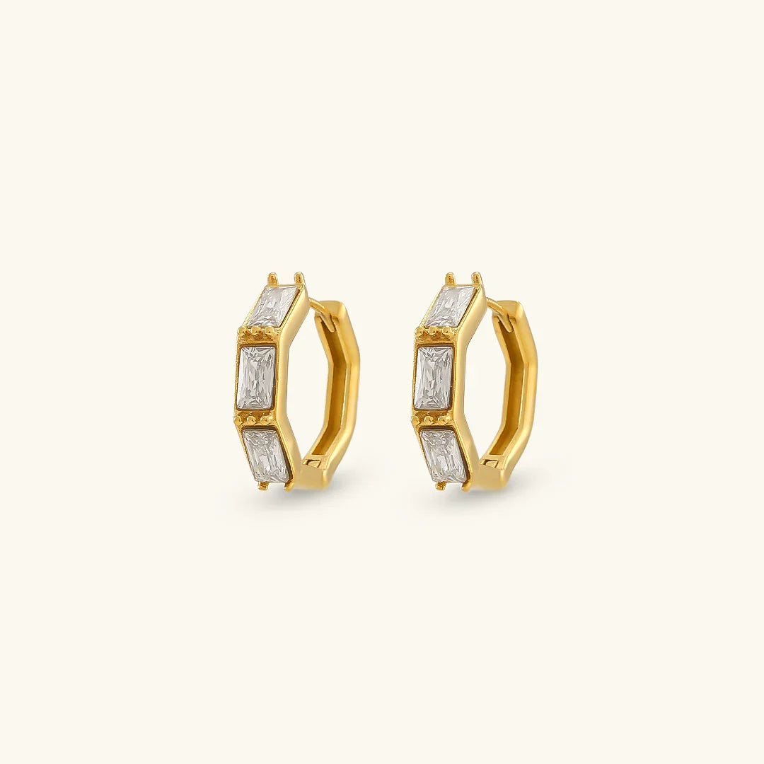 [Topon]Elira Diamond Earrings