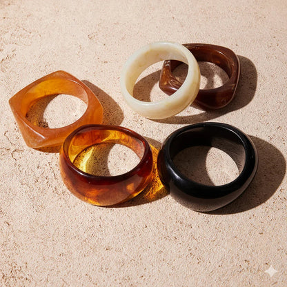 [Topon]Kaitlyn Chunky Acrylic Bangle