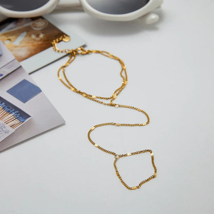 [Topon]Mimi Golden Hand Chain