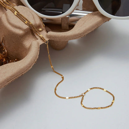 [Topon]Mimi Golden Hand Chain