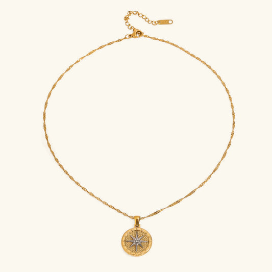 [Topon]Parker Gold Star Pendant