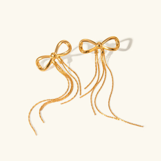 [Topon]Yvette Bow Earrings