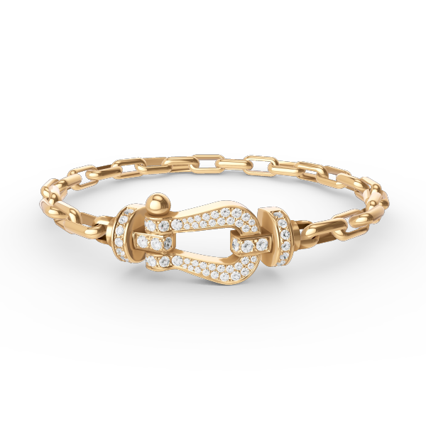 [Topon]FORCE LARGE HORSESHOE CLASP  METAL BRACELET