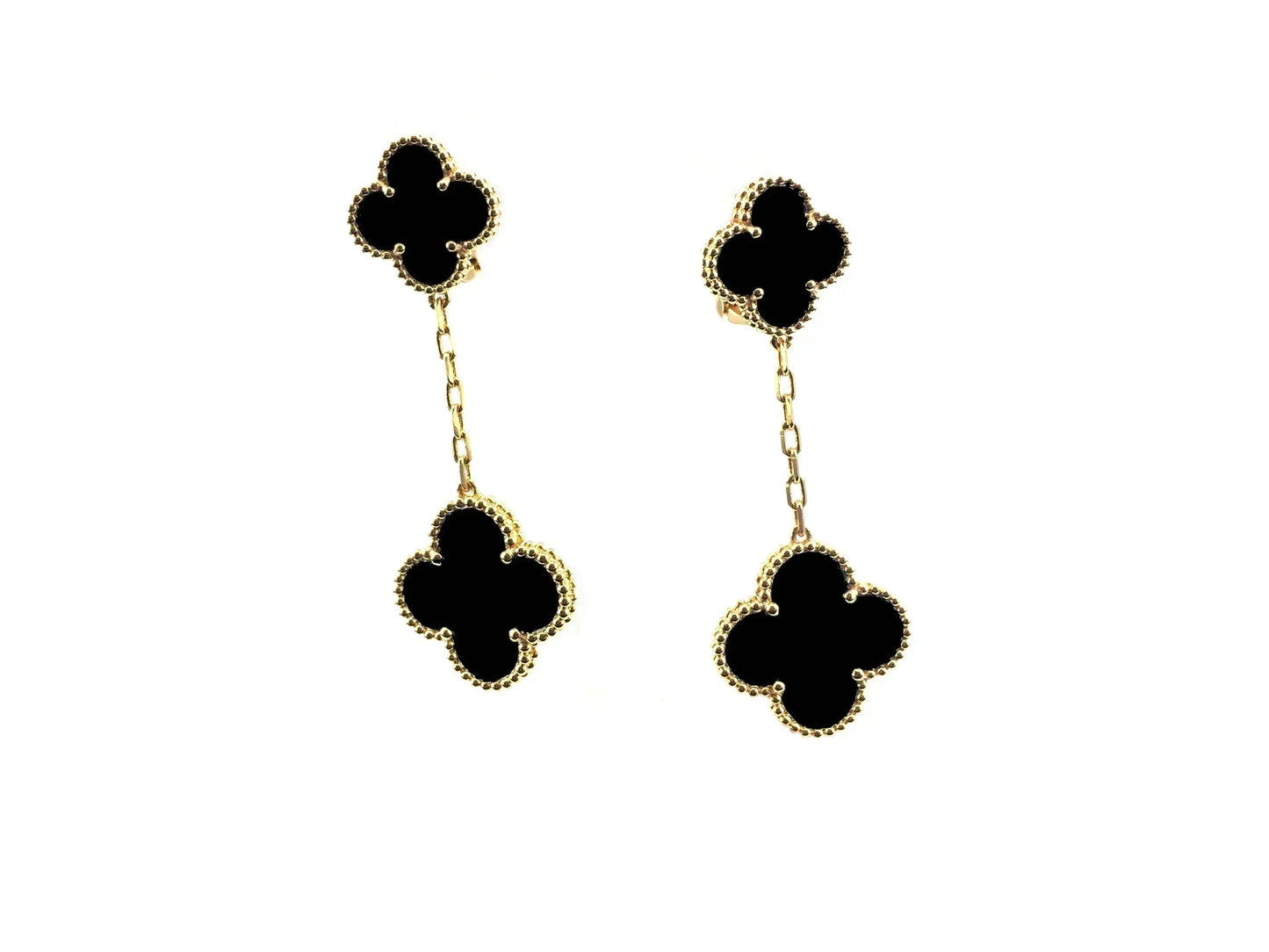 [Topon]CLOVER 2 MOTIFS  EARRINGS (MULTIPLE CHOICESC
